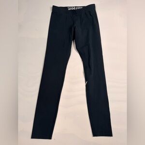 Nike Roll Down Leggings Nike Logo Swoosh Black Women’s M